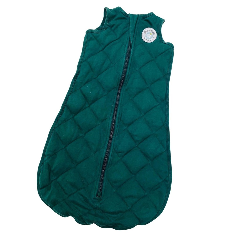 Dreamland Baby Sleep Sack 0-6 Months Green Full Zip